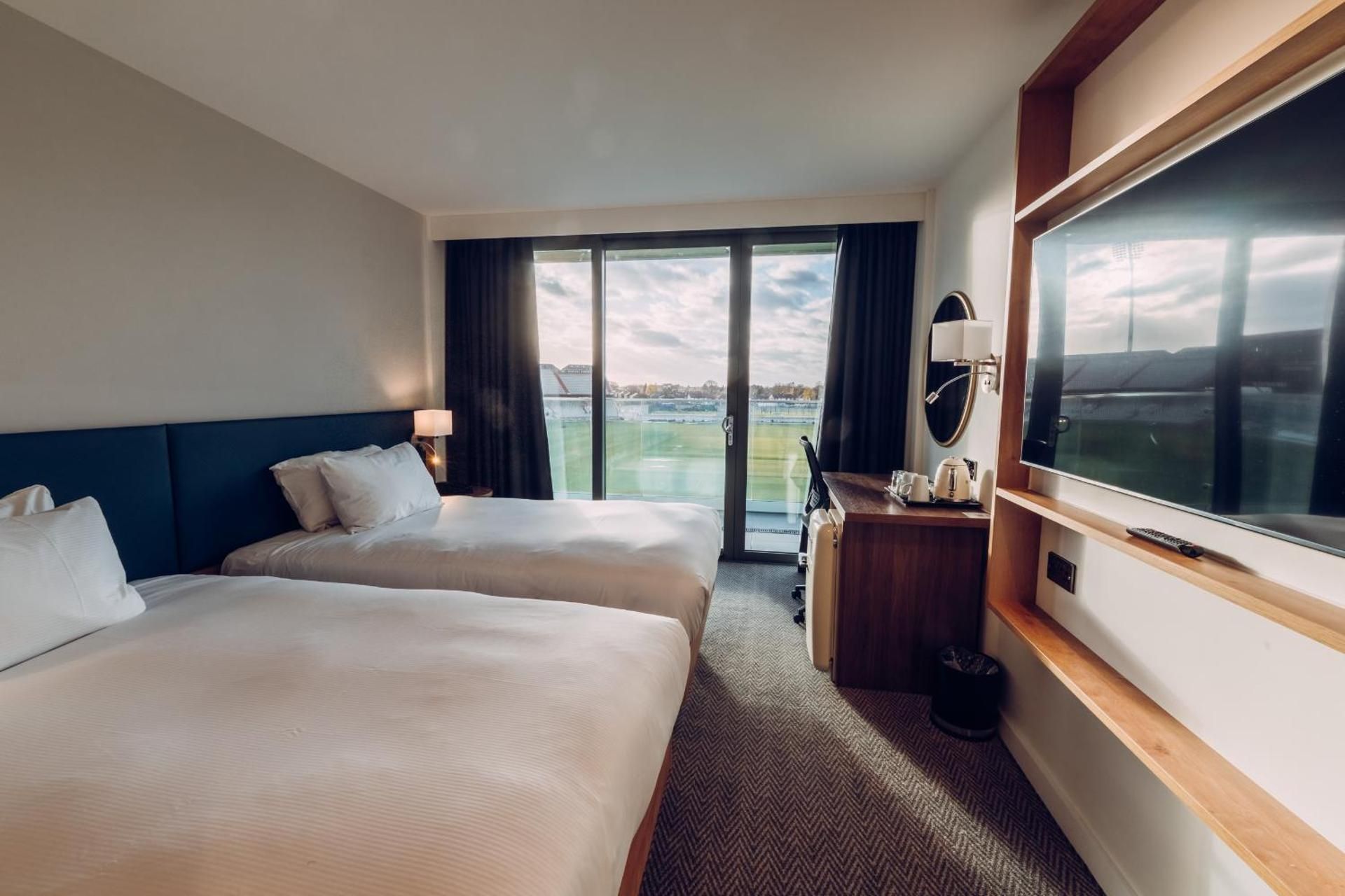 TWIN PITCH VIEW ROOM WITH BALCONY