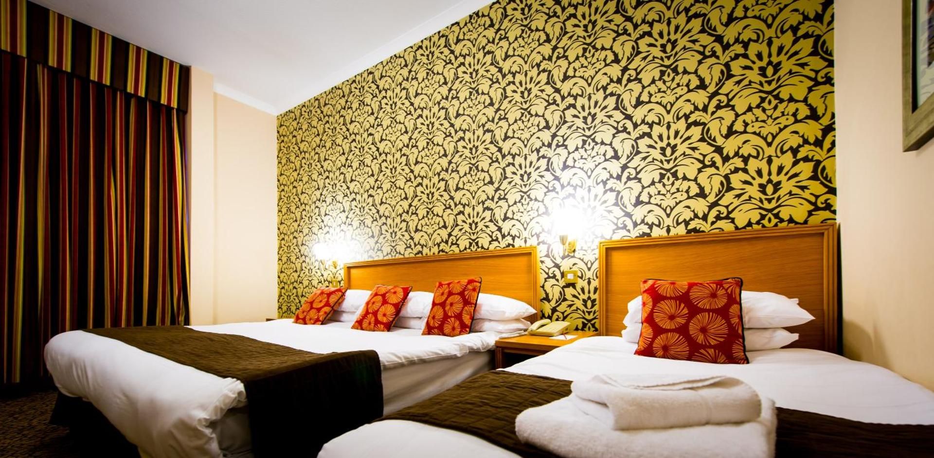Family Room with Double and Single Beds