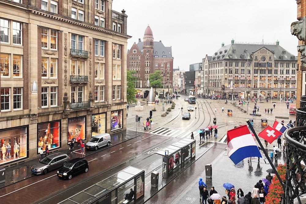 Hotel Amsterdam De Roode Leeuw Comfort Room, City View 5