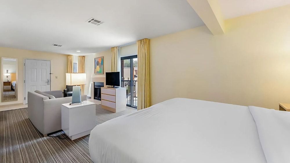 Studio Suite, 1 Queen Bed, Accessible, Kitchen (Mobility, Roll in Shower)