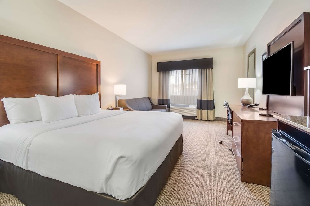 Standard Room, 1 King Bed, Non Smoking, Refrigerator & Microwave