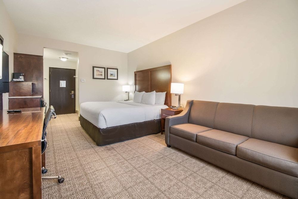 Standard Room, 1 King Bed, Non Smoking, Refrigerator & Microwave