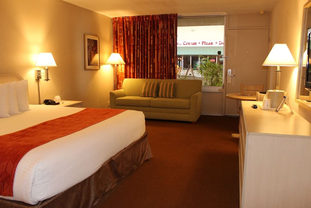 Standard Room, 1 King Bed, Courtyard View