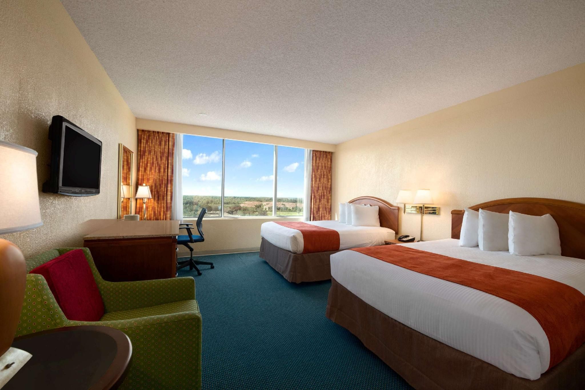 2 Queen Beds Tower Room Non-Smoking