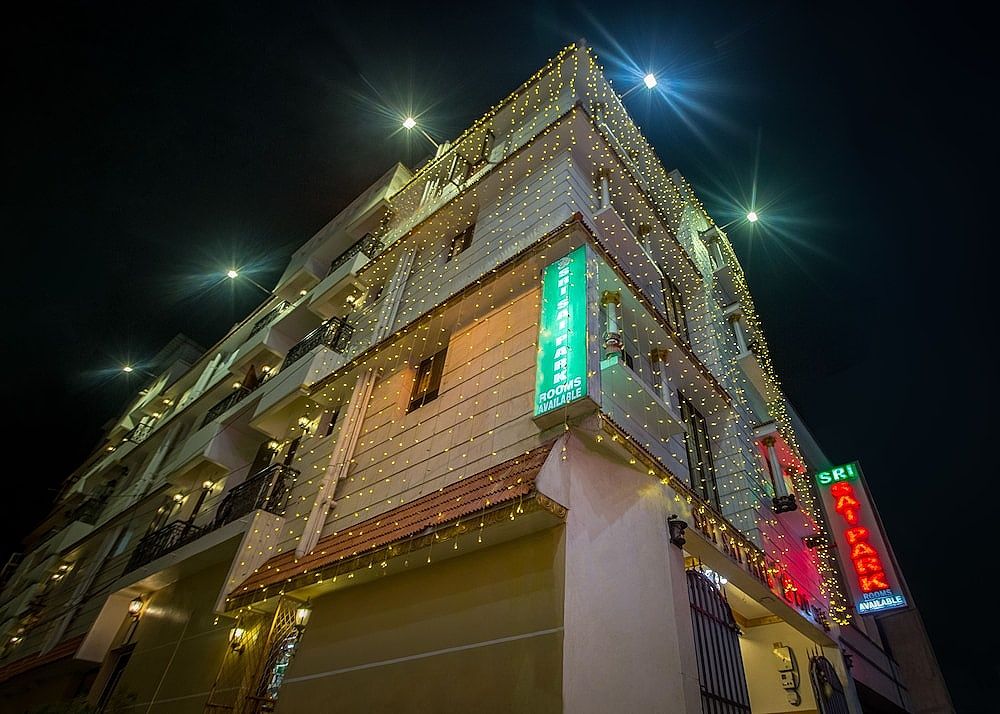 Front of property - evening/night