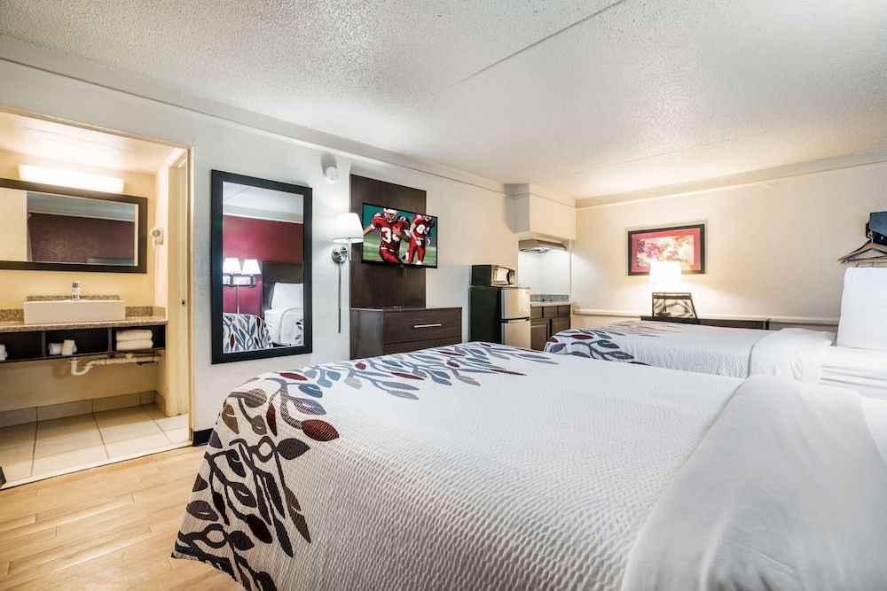 Deluxe Room, 2 Double Beds, Non Smoking, Kitchenette