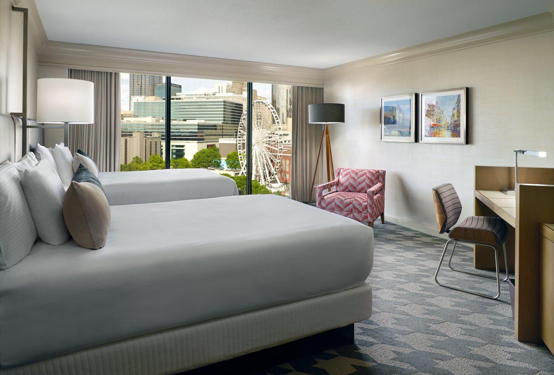 Premier Centennial Olympic Park View Room - 2 Queen Beds