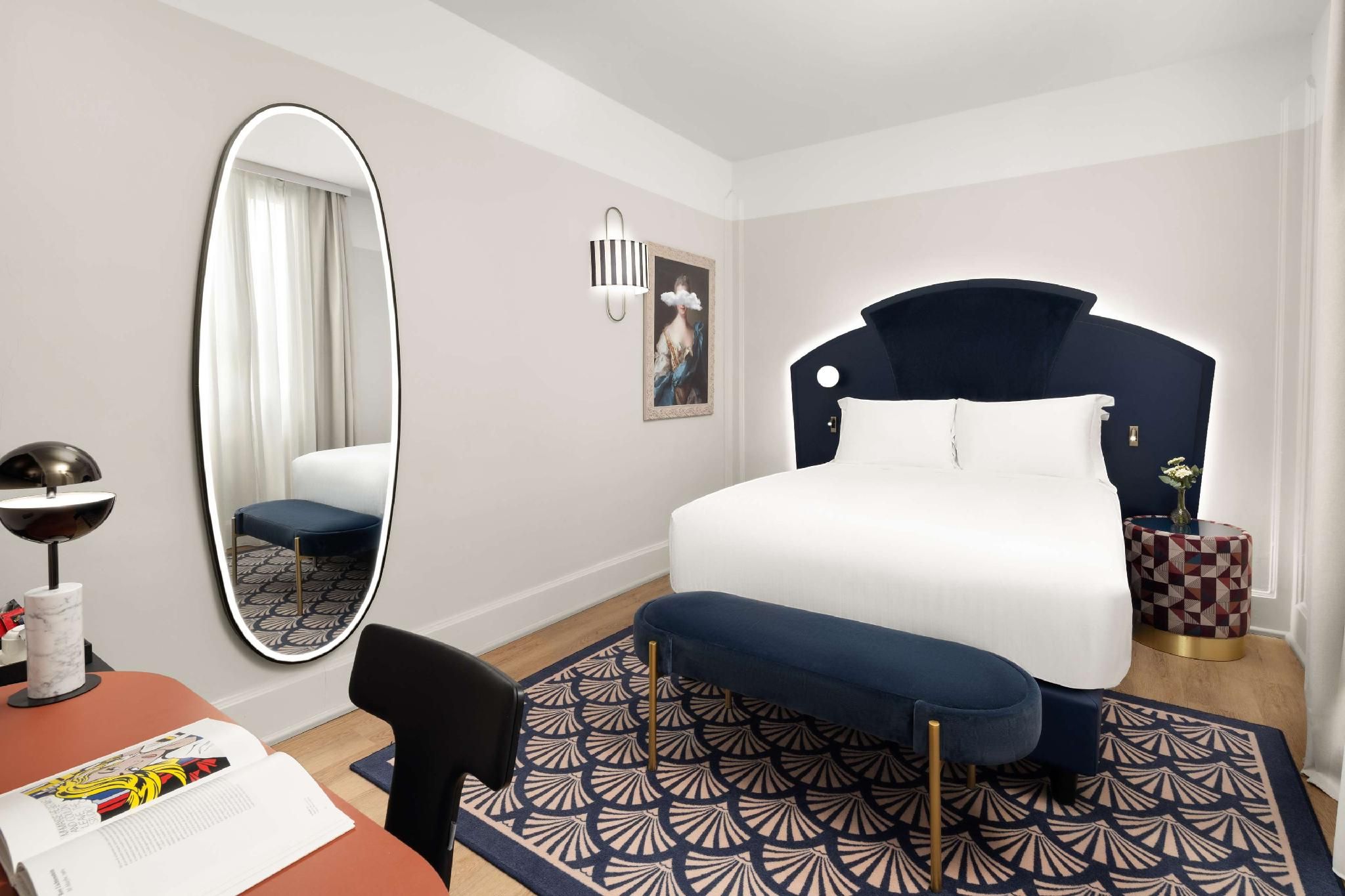 Anglo American Hotel Florence, Curio Collection by Hilton Queen Classic Room