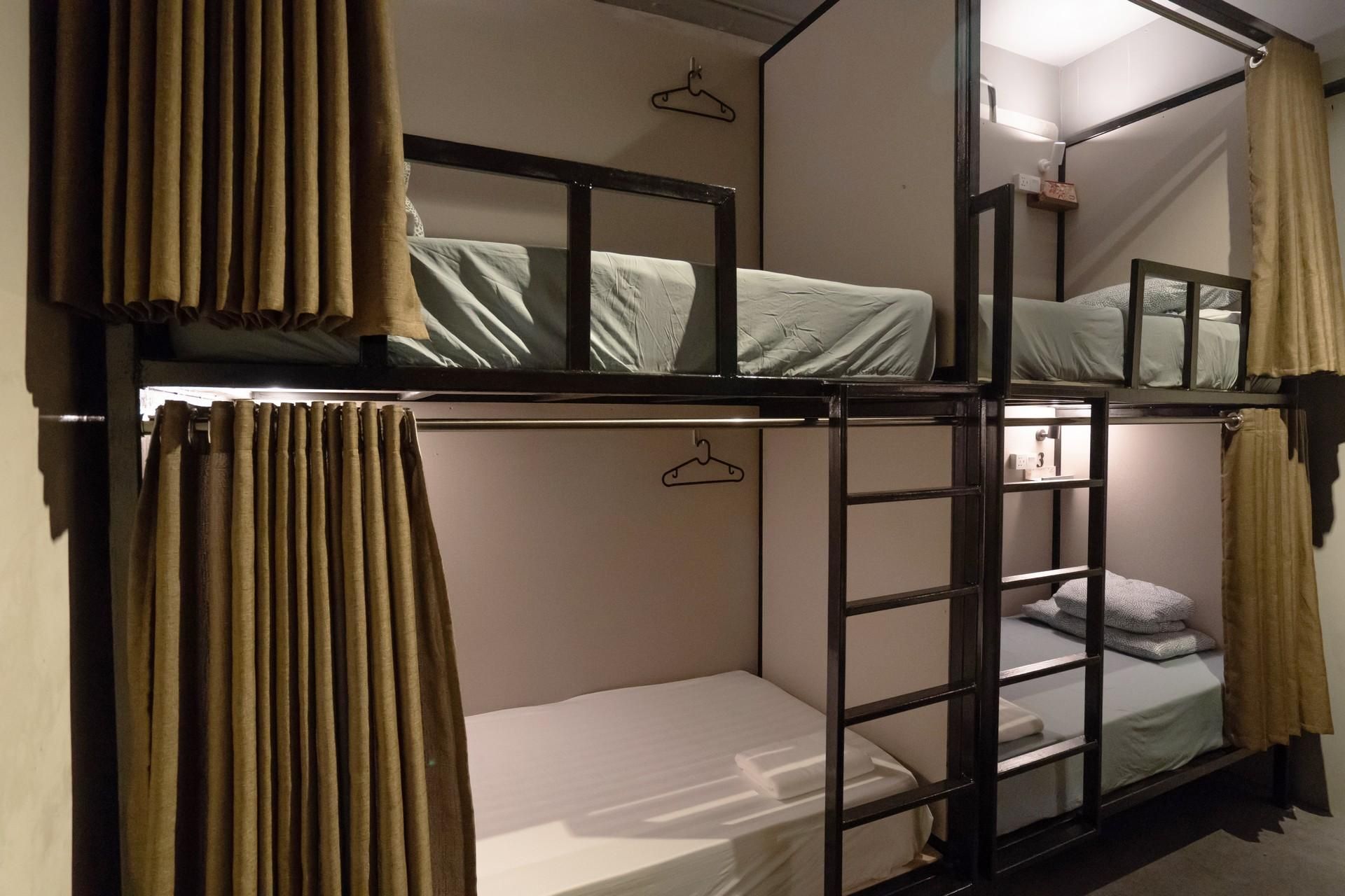 Dormitory Room with Single Bed