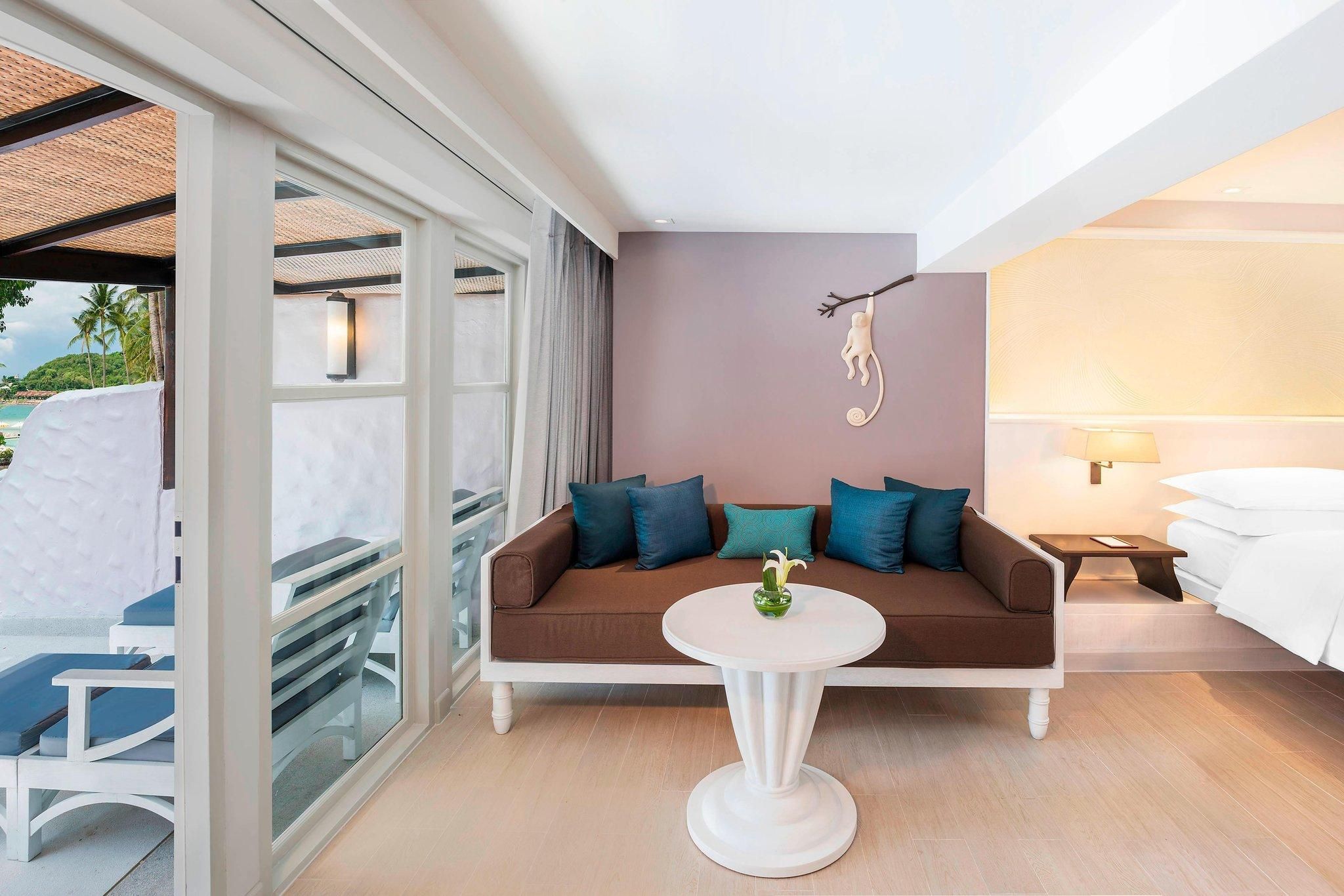 Larger Guest room, 2 Twin, Terrace