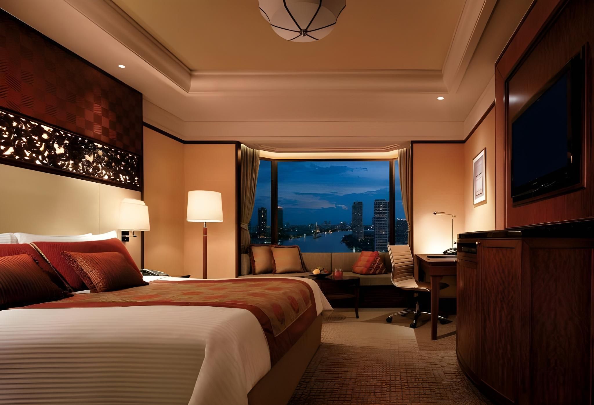 Shangri-La Wing Deluxe River View 2 Twins
