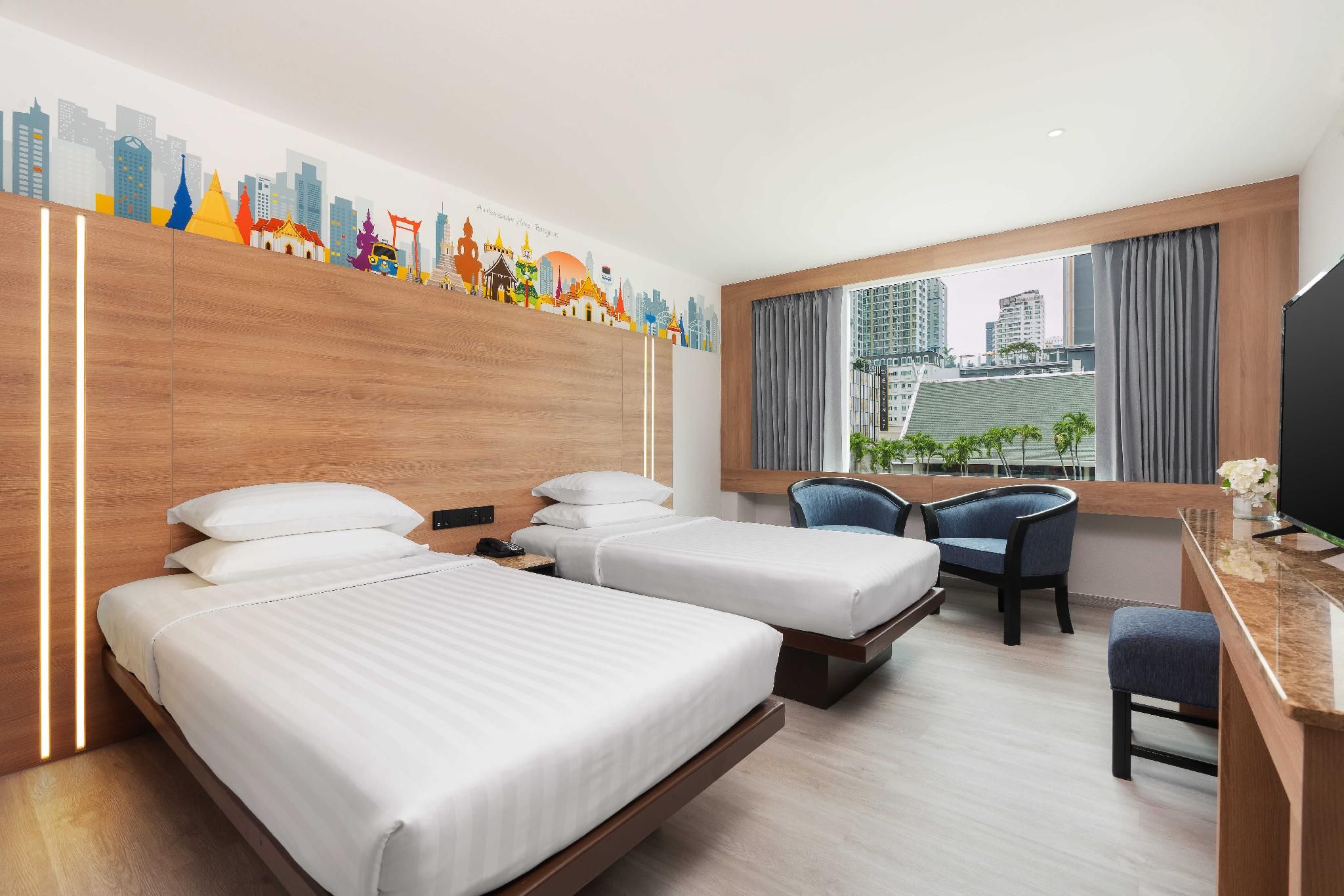 Ambassador Bangkok Hotel Metro Plus Twin Room (Newly Renovated) 2
