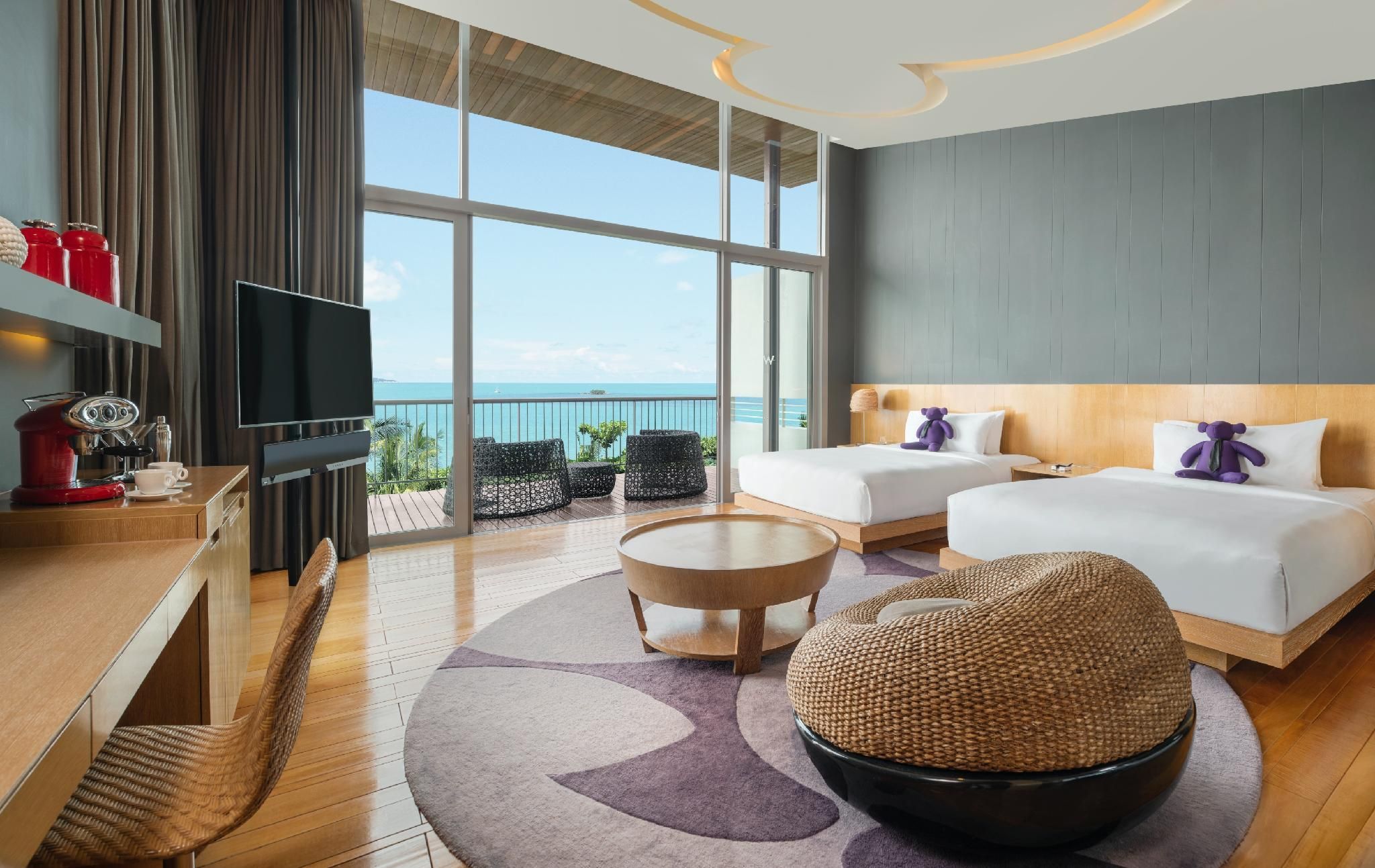 Penthouse, 2 Bedroom Villa, Bedroom 1: 1 King, Bedroom 2: 2 Queen, Ocean view, Private pool