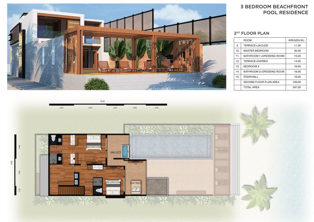 Room layout blue print
