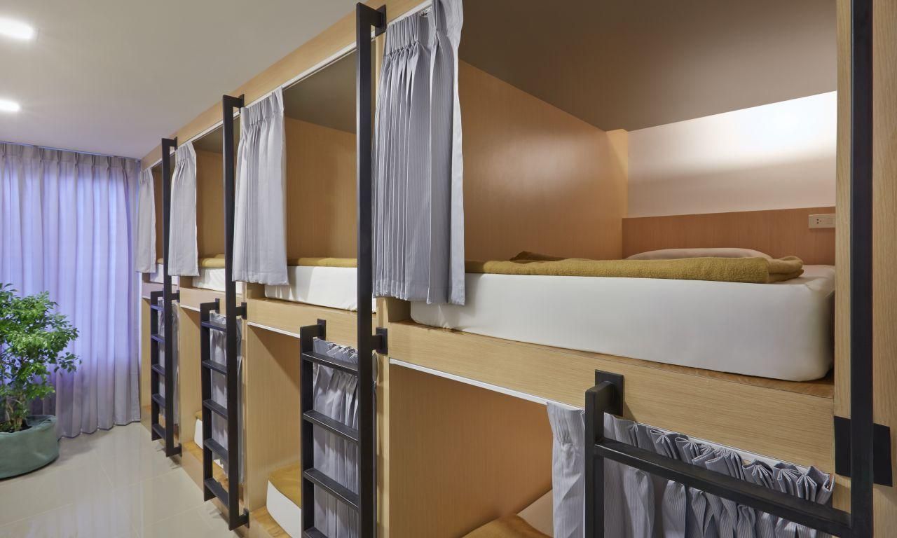 Dormitory Room with Single Bed