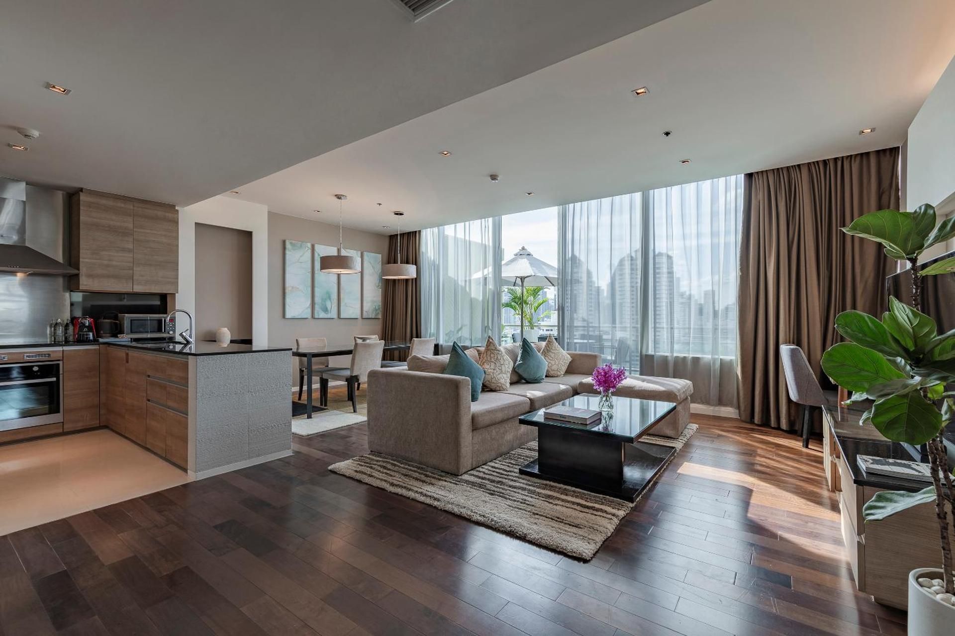  City View Two Bedroom Suite with Terrace