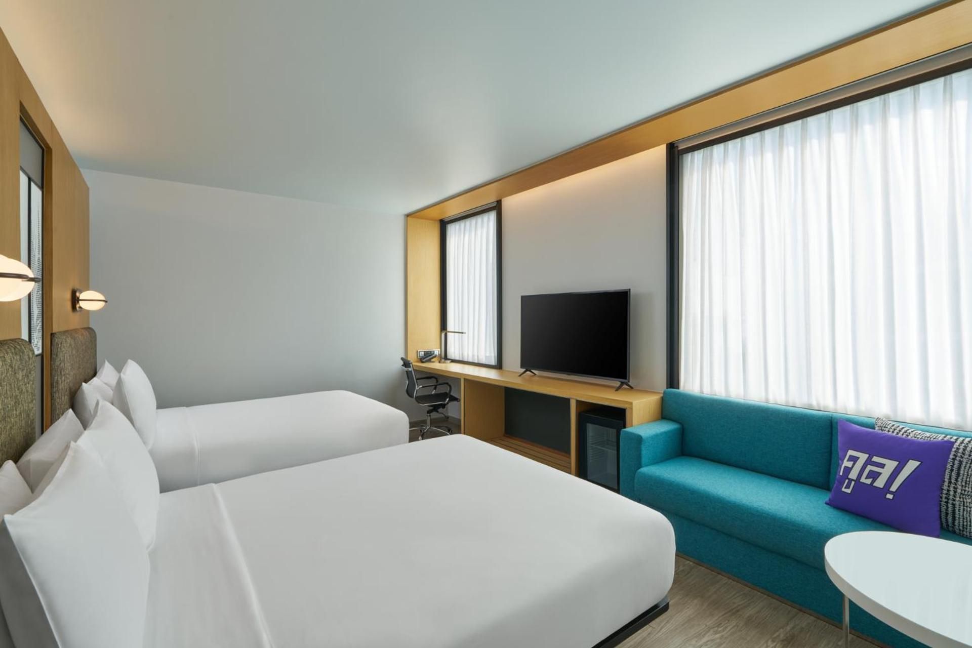 Loft Queen Room with Two Queen Beds