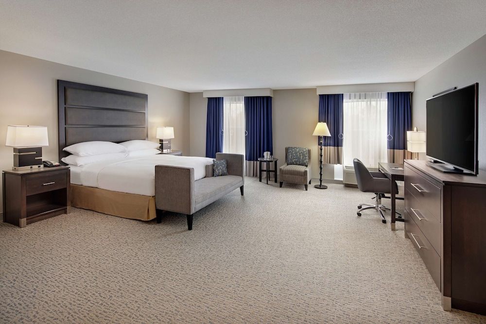 Room, 1 King Bed, Accessible (Roll-In Shower, Mobility & Hearing)