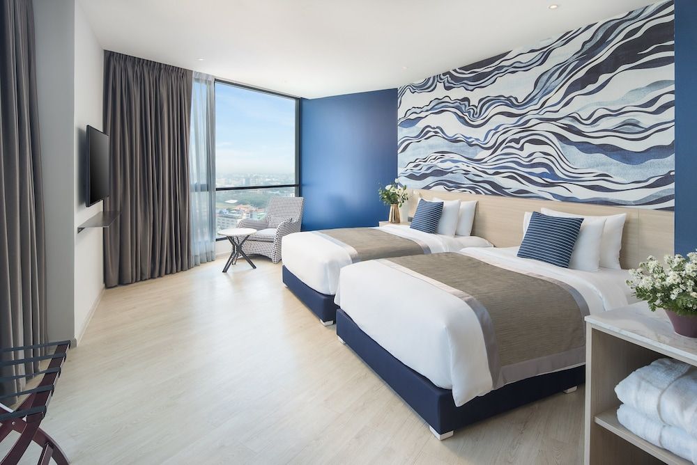 Brighton Grand Hotel Pattaya Deluxe Room, City View 2