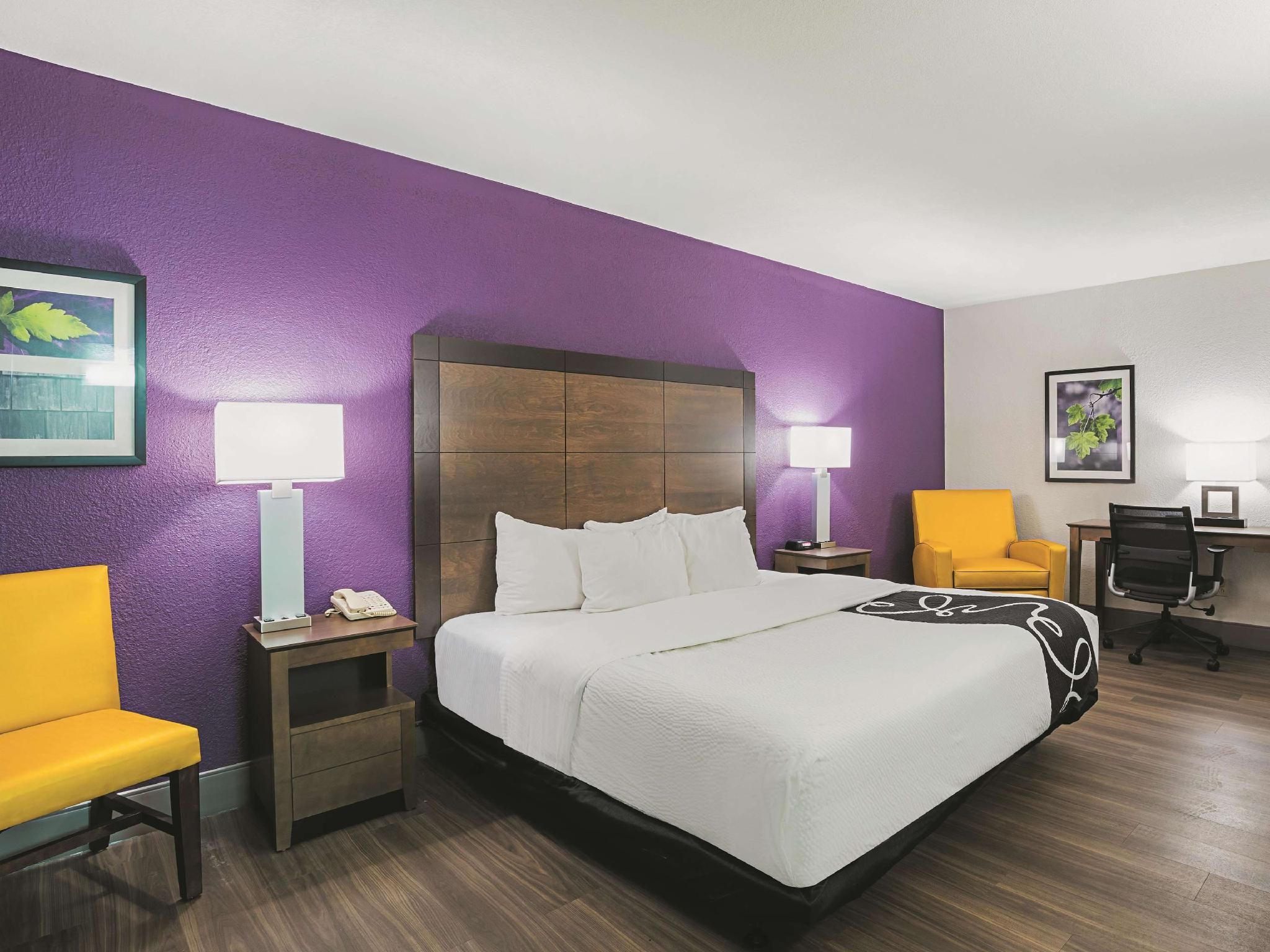 1 King Bed, Mobility/Hearing Accessible Room, Roll-In Shower, Non-Smoking