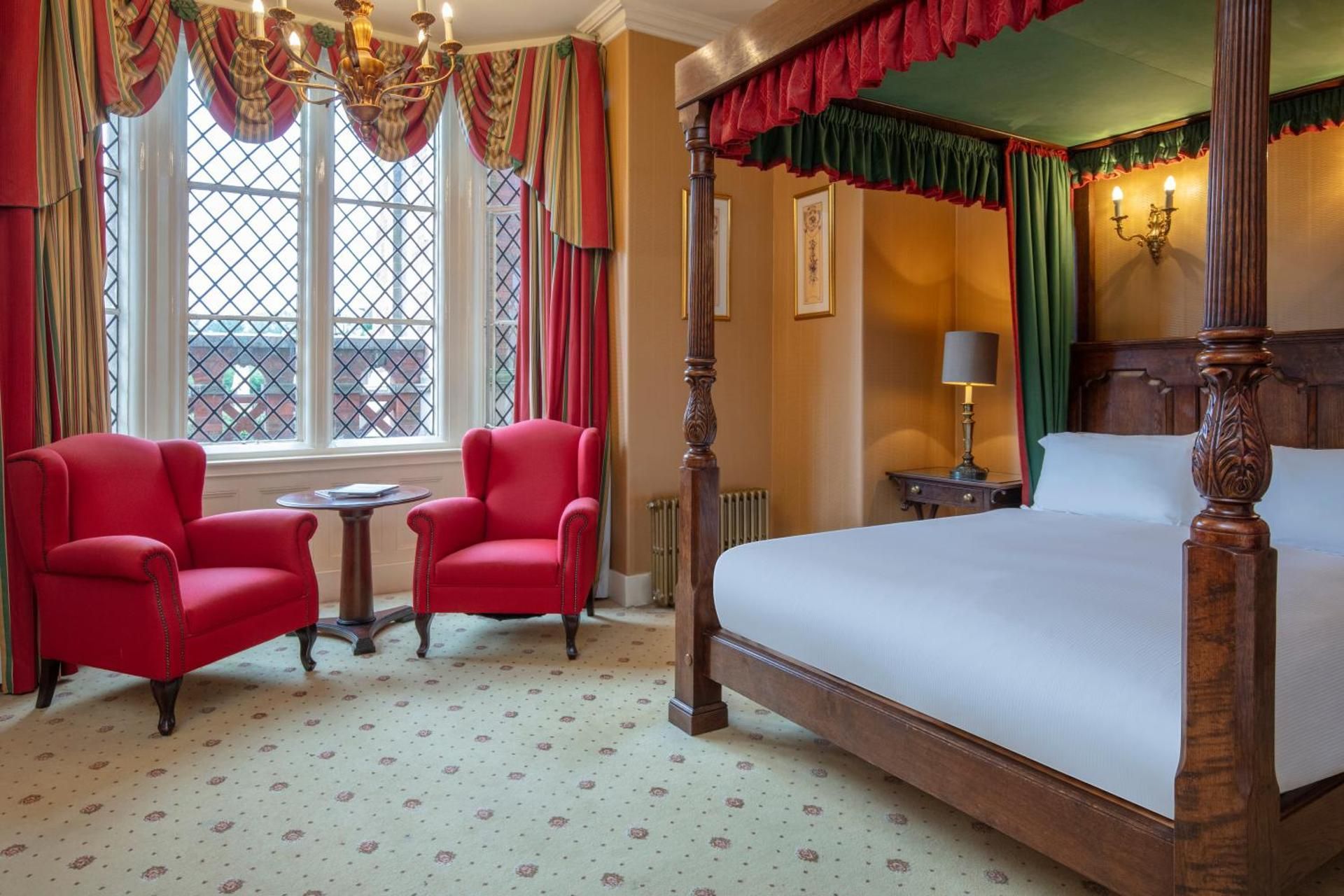 Crewe Hall Hotel & Spa Feature King Room - Old Hall 2