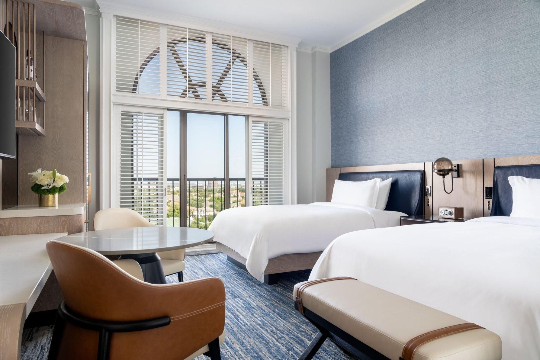 Tower Deluxe, Guest room, 2 Queen, Balcony