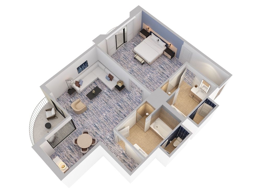 The Ritz-Carlton Dallas, Las Colinas Executive Suite, 1 King Bed, Golf View (Balcony) 6