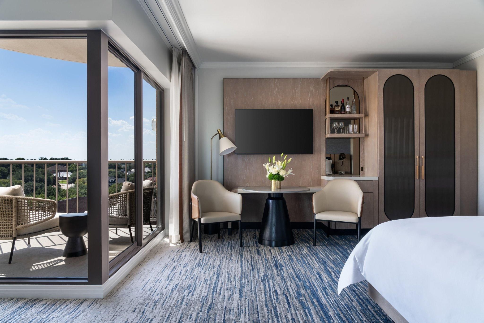 The Ritz-Carlton Dallas, Las Colinas Tower Corner, Guest Room, 1 King, Balcony 8