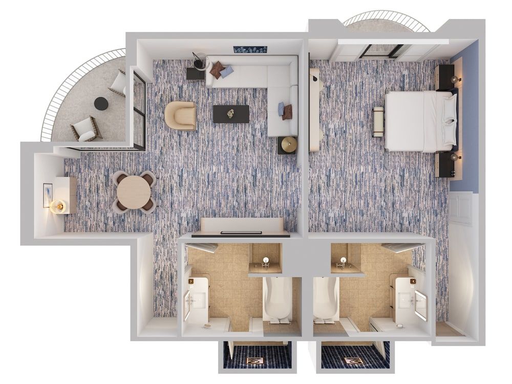 The Ritz-Carlton Dallas, Las Colinas Executive Suite, 1 King Bed, Golf View (Balcony) 5