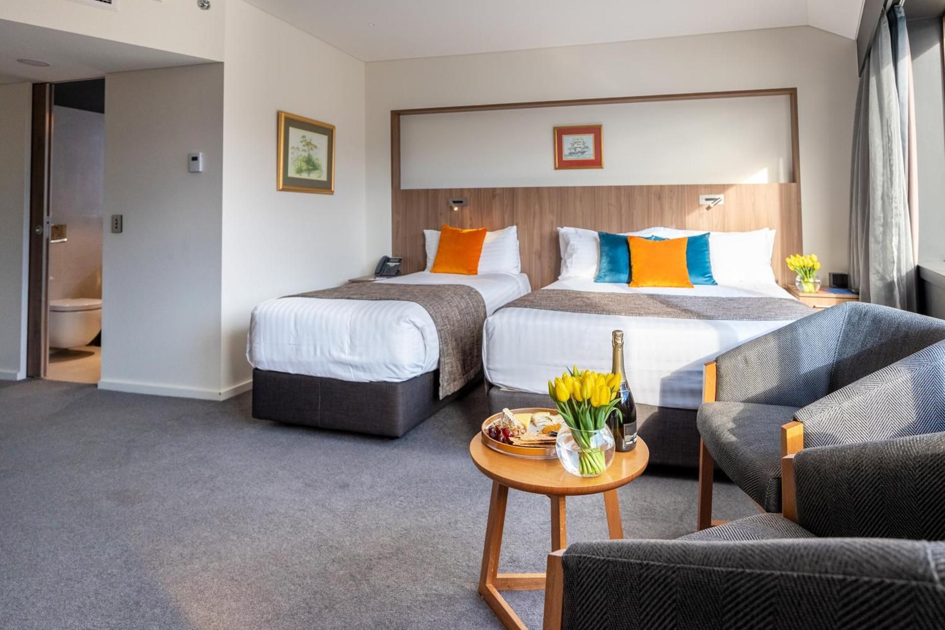 Deluxe Twin Mountain View