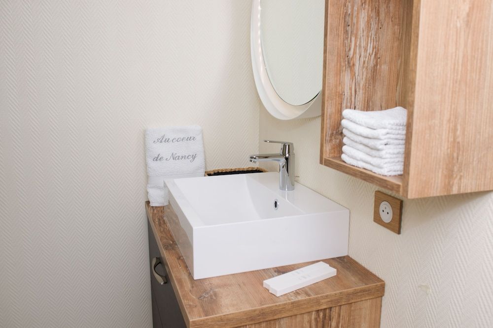 Chambres d'hôtes Au Coeur De Nancy proche gare de Nancy Superior Double Room, 1 Double Bed, Private Bathroom (Spacieuse) 11