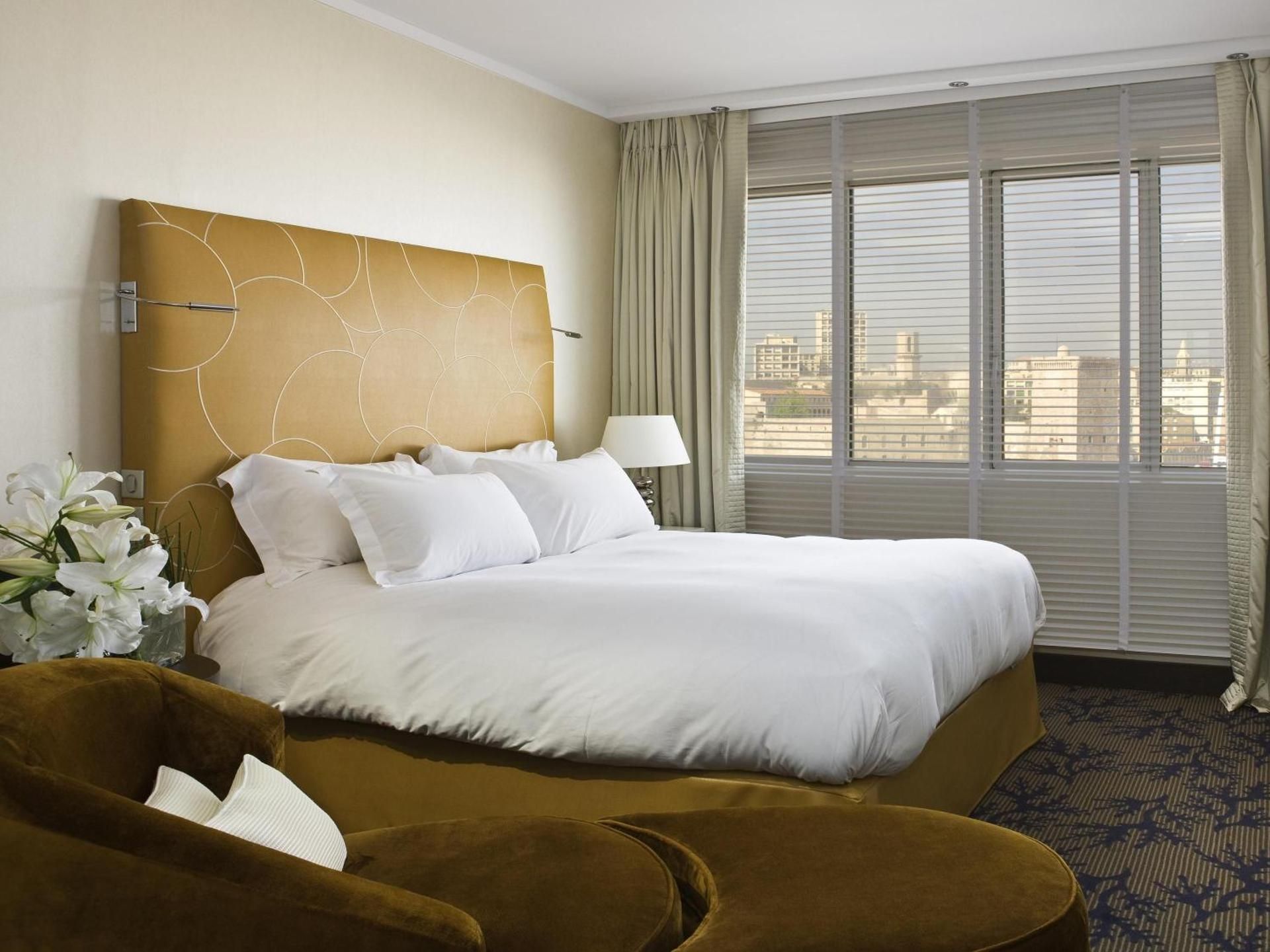 Luxury Room, with port view, One Double Bed, fitness and Sofitel Spa