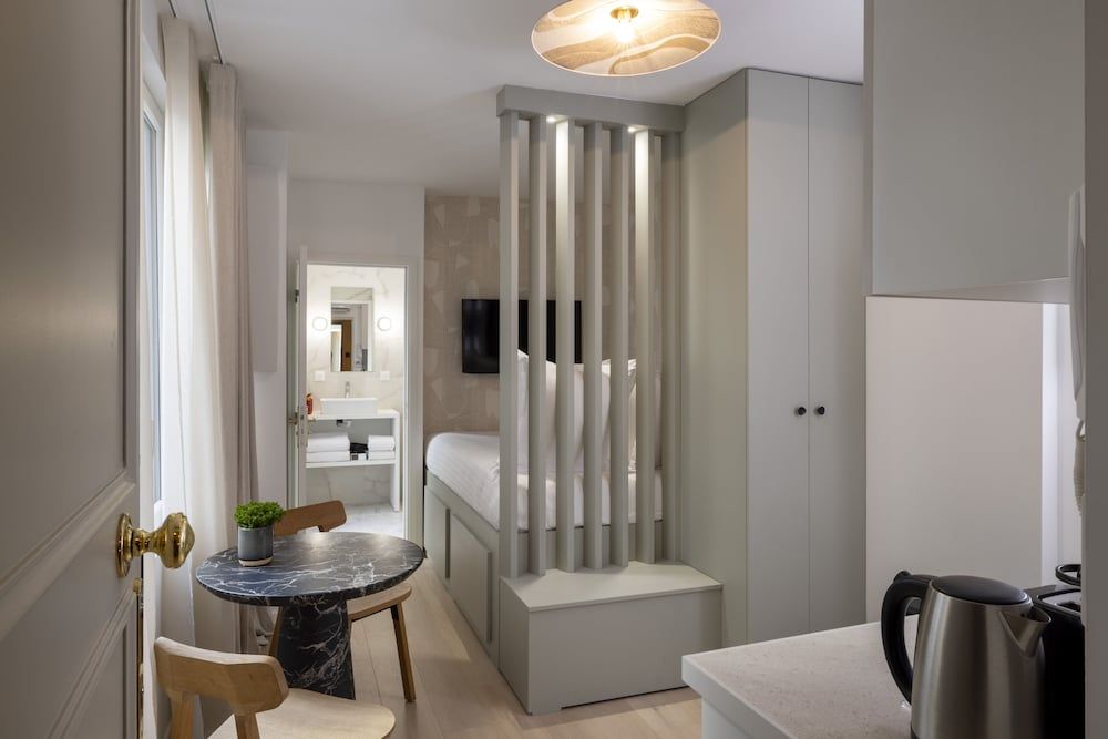 Yuna Blanche - Serviced Apartments Studio first floor in a quiet courtyard - 18m2 4