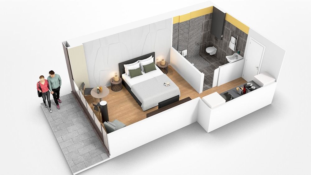 Classic Studio ground floor - 21 m2