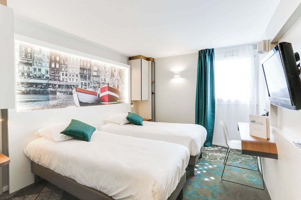Brit Hotel Caen Nord - Mémorial Twin Room 2
