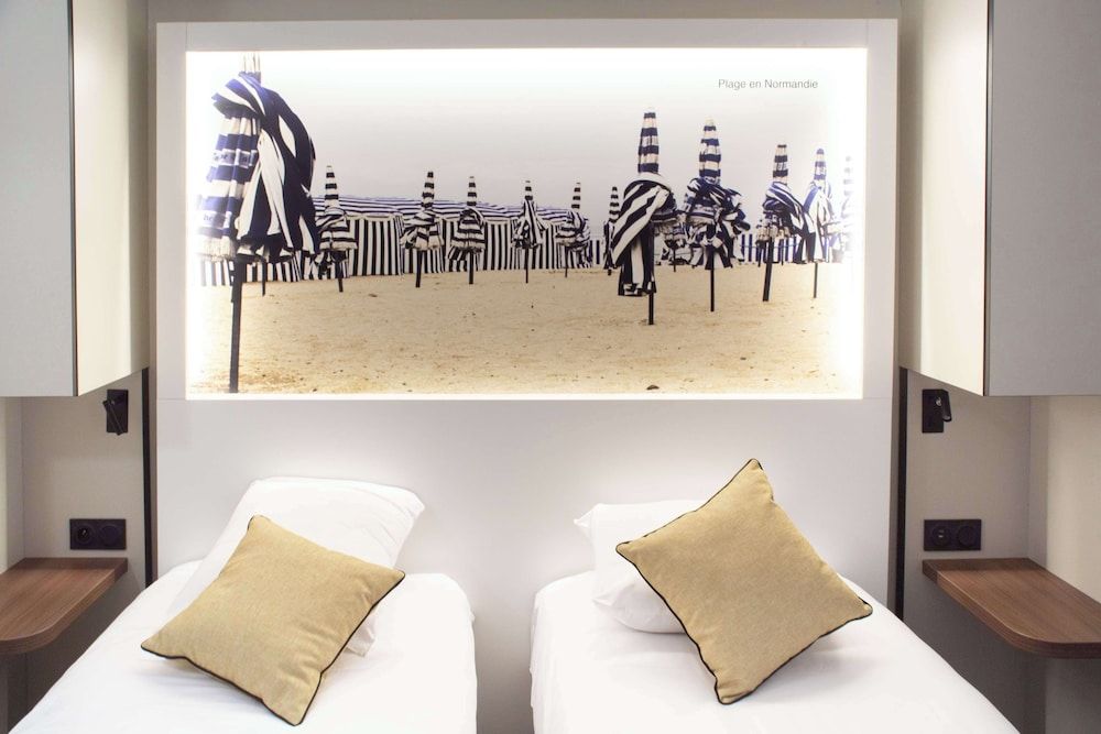 Brit Hotel Caen Nord - Mémorial Twin Room 3