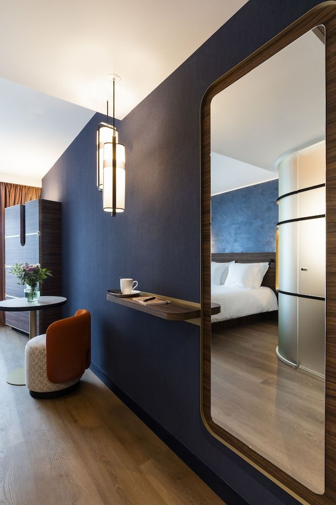 Oceania Le Conti**** Brest Deluxe Double Room, 1 Queen Bed, Terrace, Park View 8