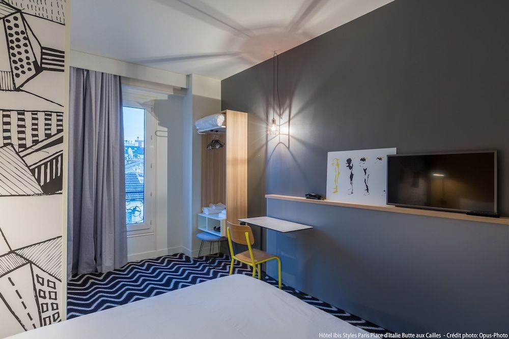 ibis Styles Paris Place d'Italie Butte aux Cailles Hotel Standard Twin Room, 2 Twin Beds 2