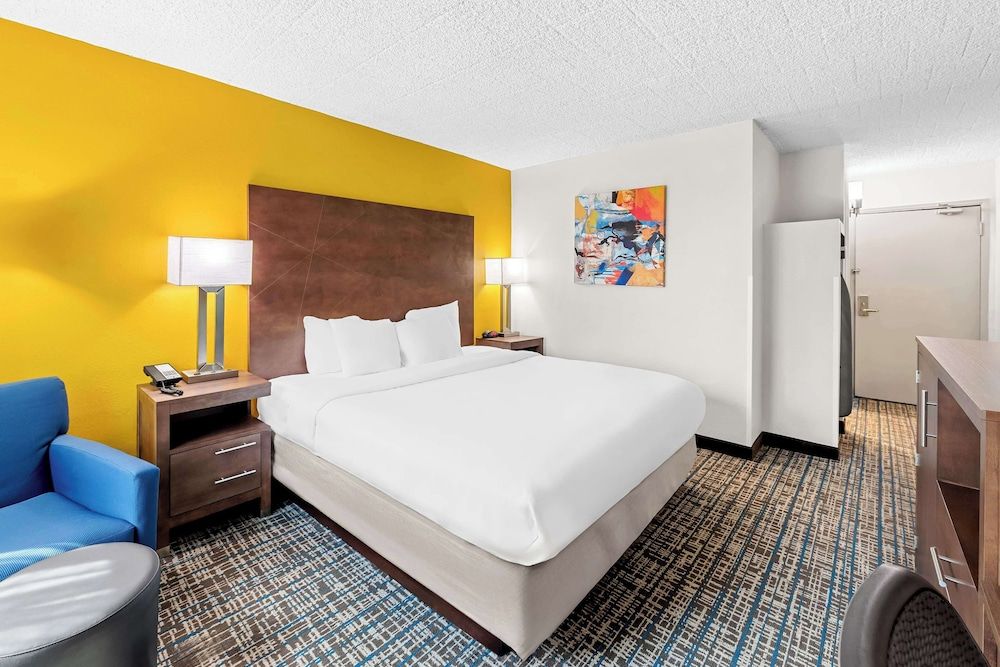 Standard Room, 1 King Bed, Non Smoking, Refrigerator & Microwave