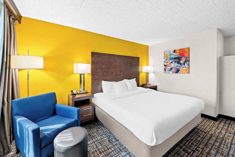 Standard Room, 1 King Bed, Non Smoking, Refrigerator & Microwave