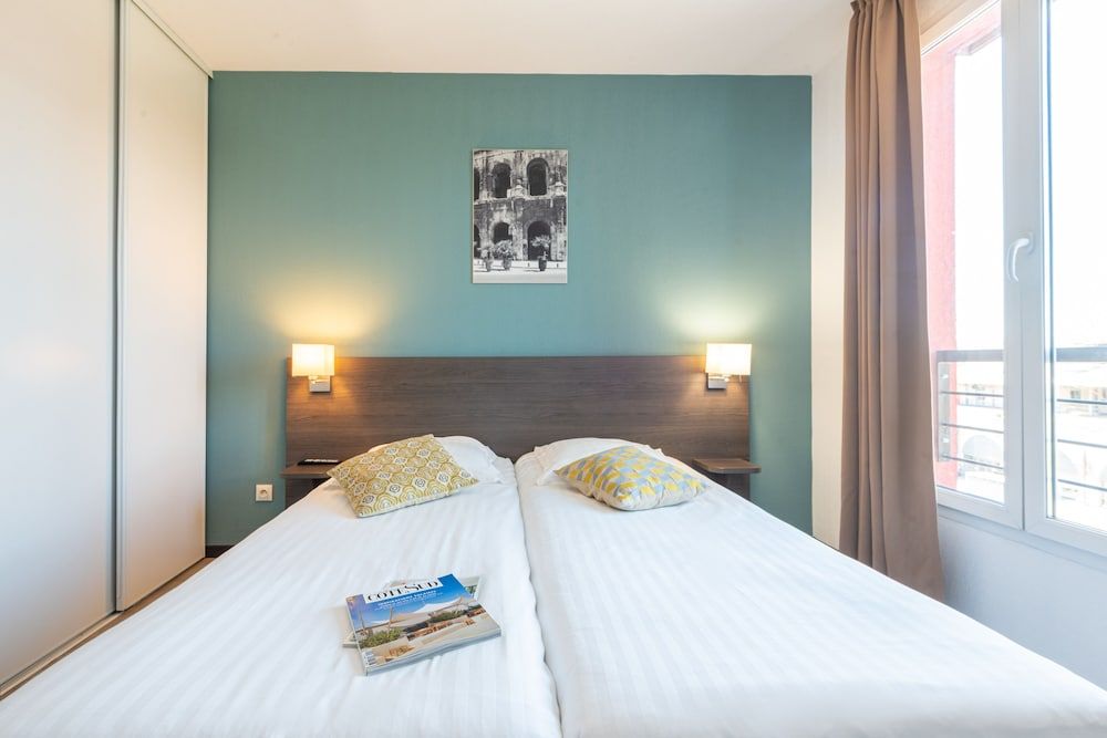 Comfort Aparthotel Nimes Centre Studio twin 3