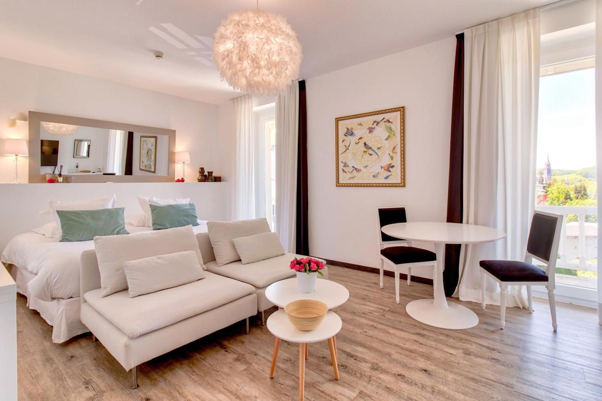 Junior Suite with Balcony, Sanctuary View and Free Spa access 