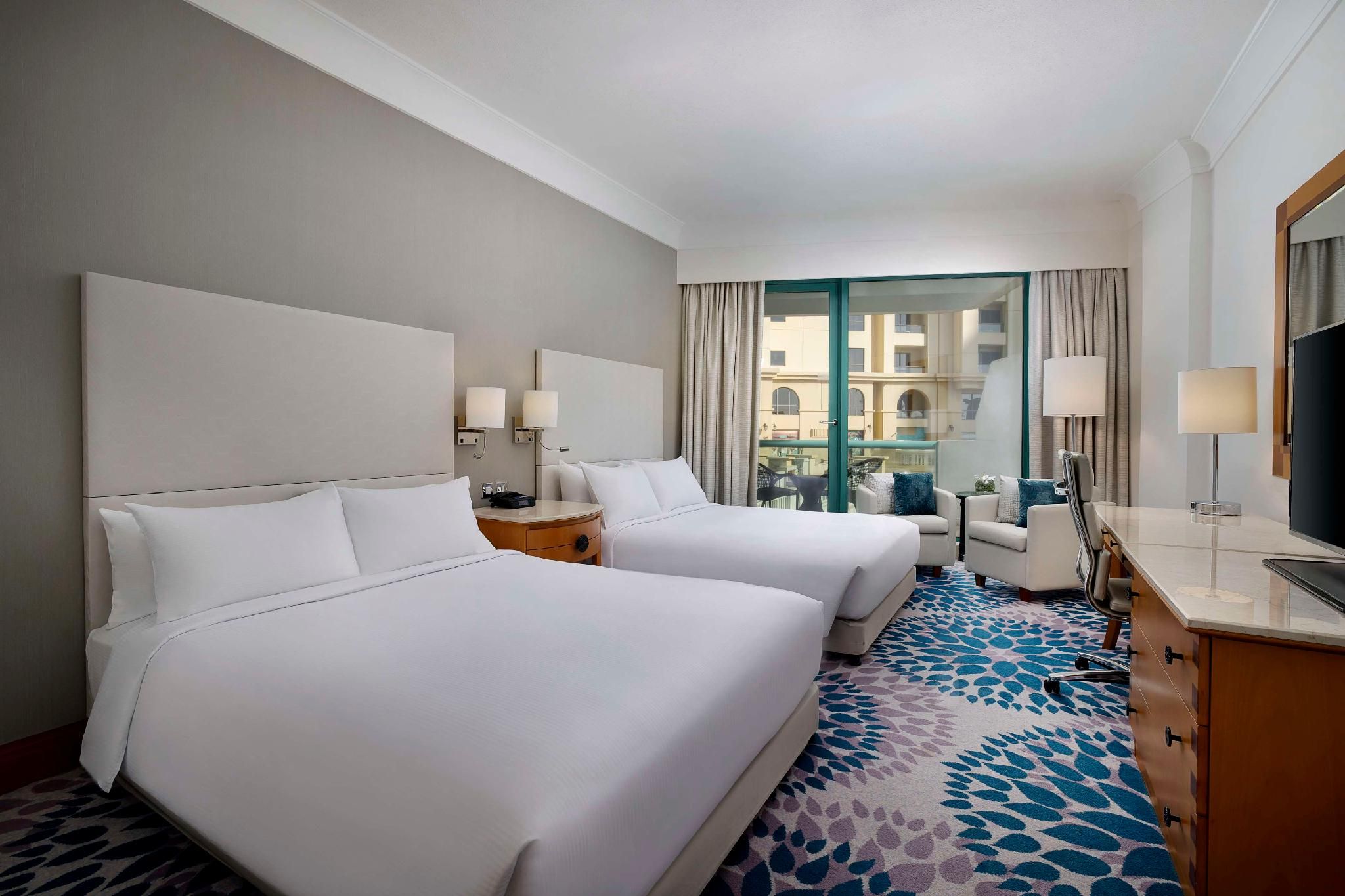 Two Queens Accessible Deluxe Room W/ Balcony