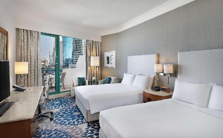 Two Queens Accessible Deluxe Room W/ Balcony