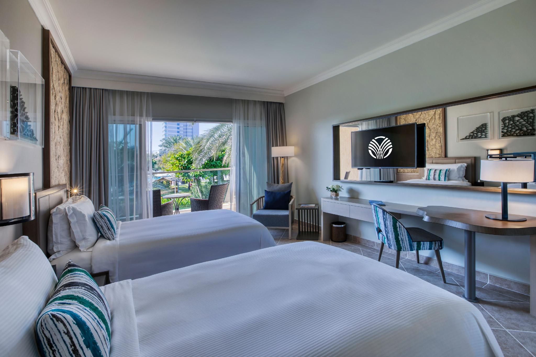 Garden View Twin Room with Balcony