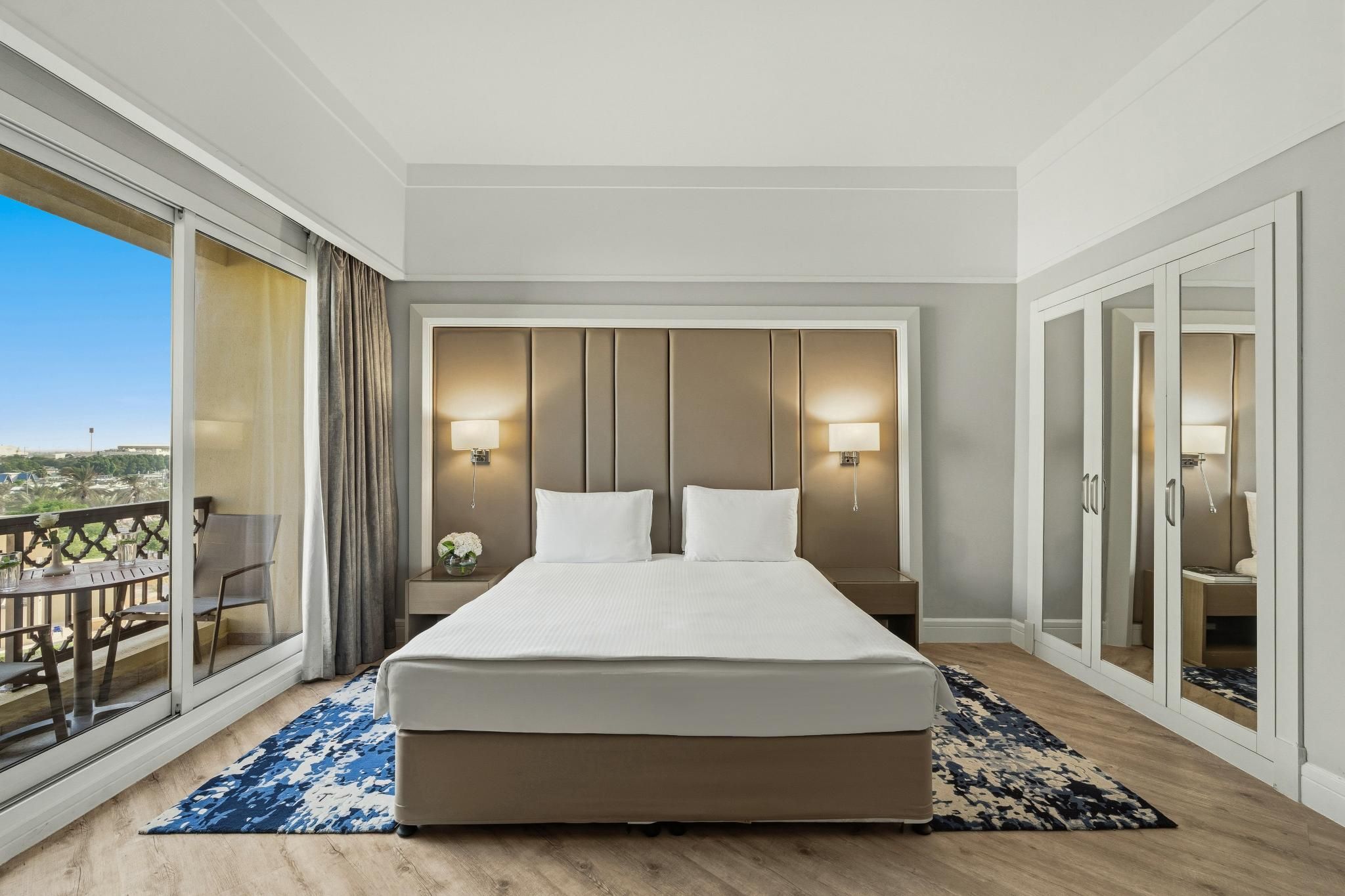 Interconnecting Family Suite with Garden View