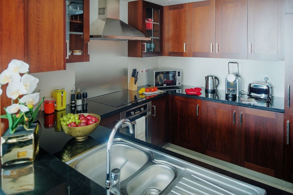 Dream Inn Dubai – 29 Boulevard with Private Terrace Classic Apartment, 2 Bedrooms, Terrace 9