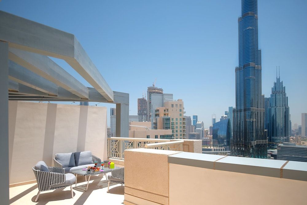 Dream Inn Dubai – 29 Boulevard with Private Terrace Classic Apartment, 2 Bedrooms, Terrace 16