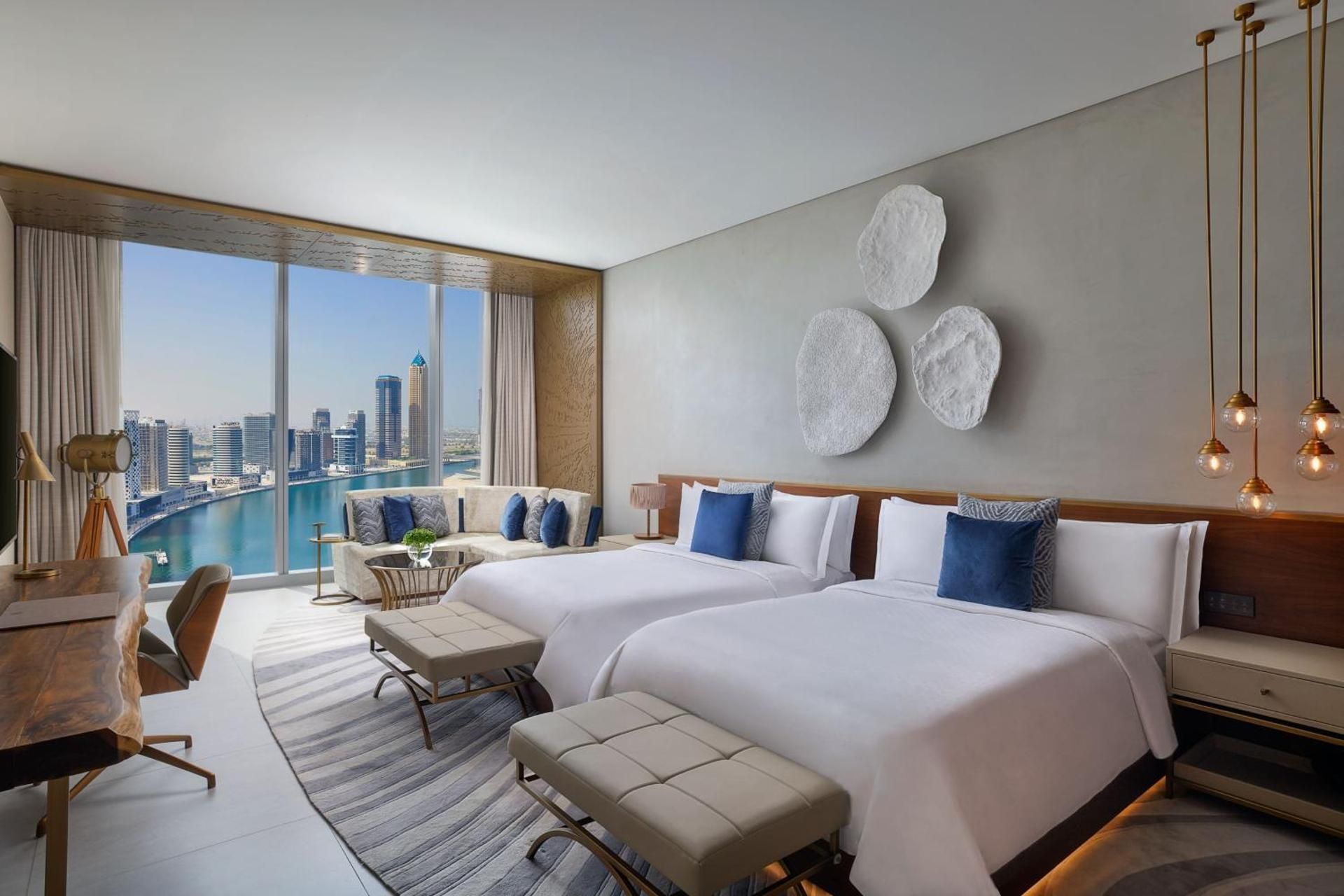 Family Room with City View