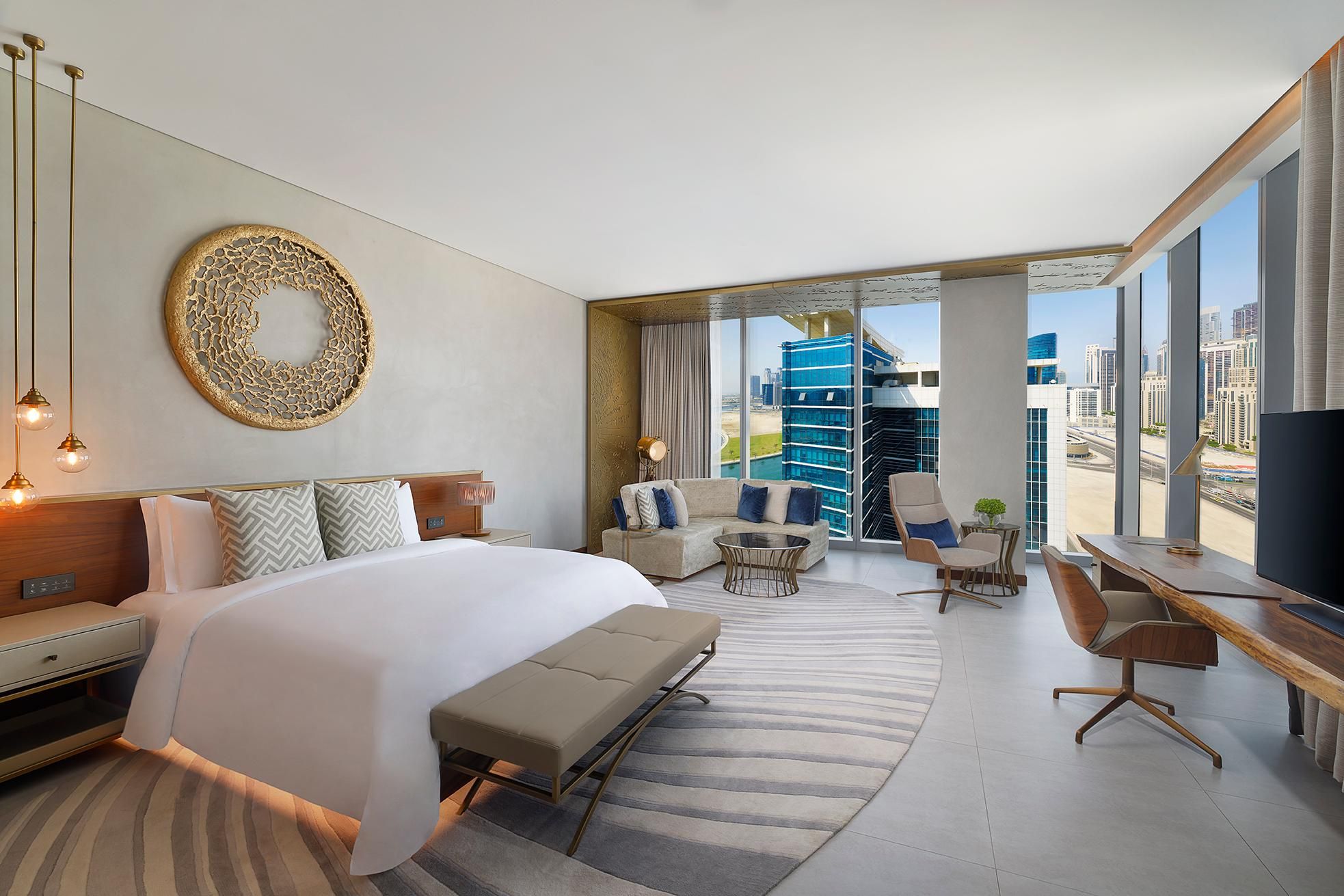 Superior Suite, Suite, 1 King, Dubai Downtown view